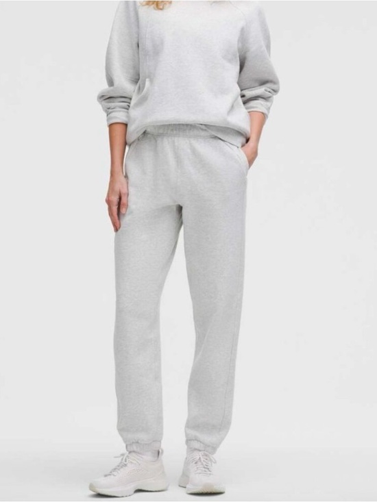 lululemon athletica Pants - Lululemon Scuba Oversized Joggers – Heathered Light Grey – XS